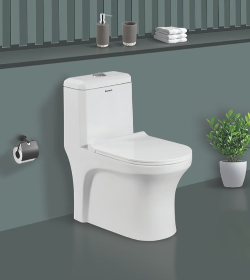 Konet OP-113 One Piece Toilet (White)