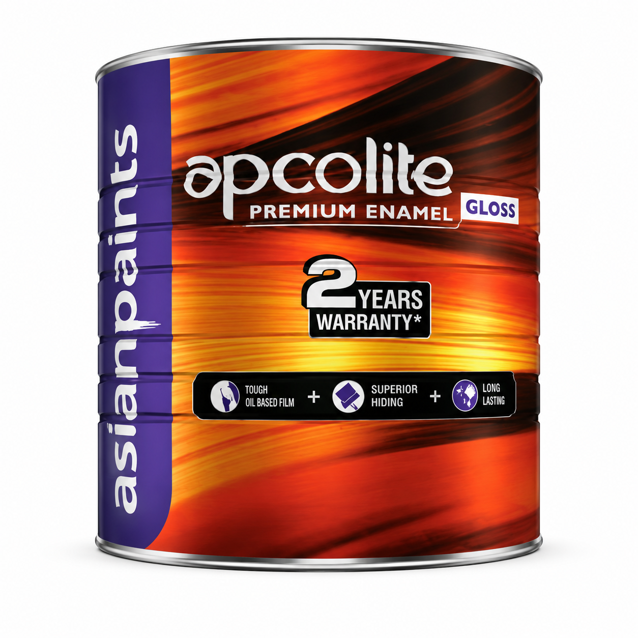 Asian Paints Enamel Gloss White|Metal / Wood Enamel Oil Paint| Oil Thinable