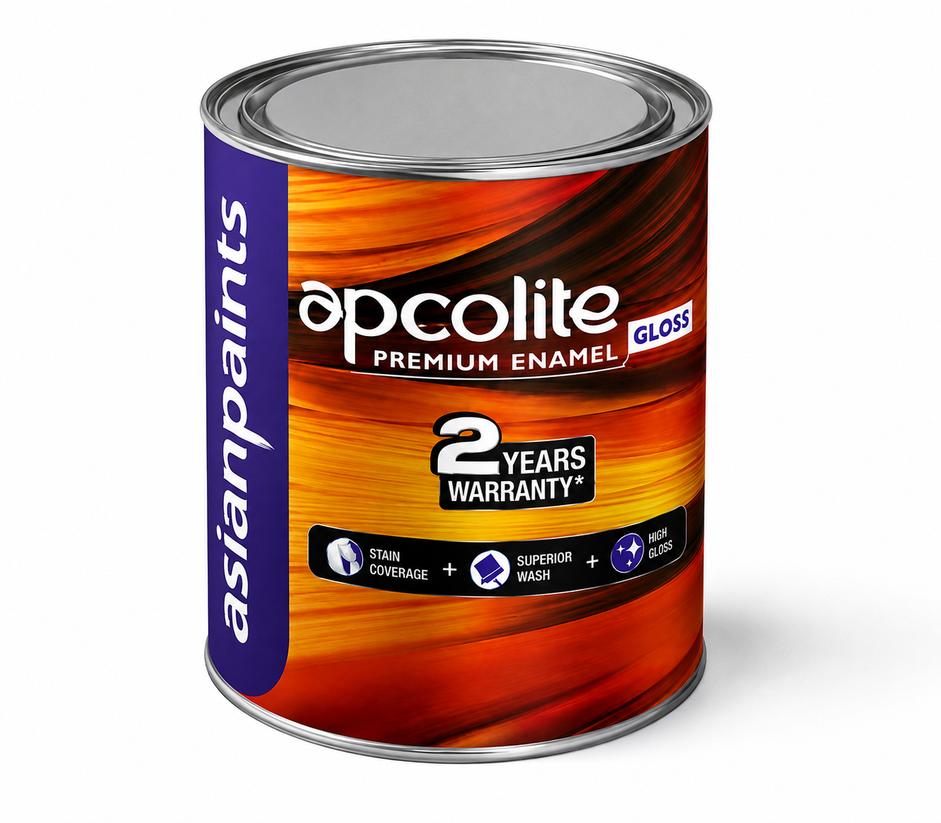 Asian Paints Enamel Gloss  White|Metal / Wood  Enamel Oil Paint| Oil Thinable image 2