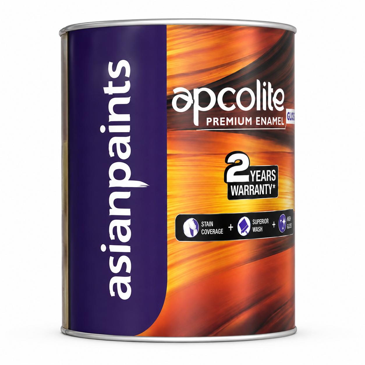 Asian Paints Enamel Gloss  White|Metal / Wood  Enamel Oil Paint| Oil Thinable image 3