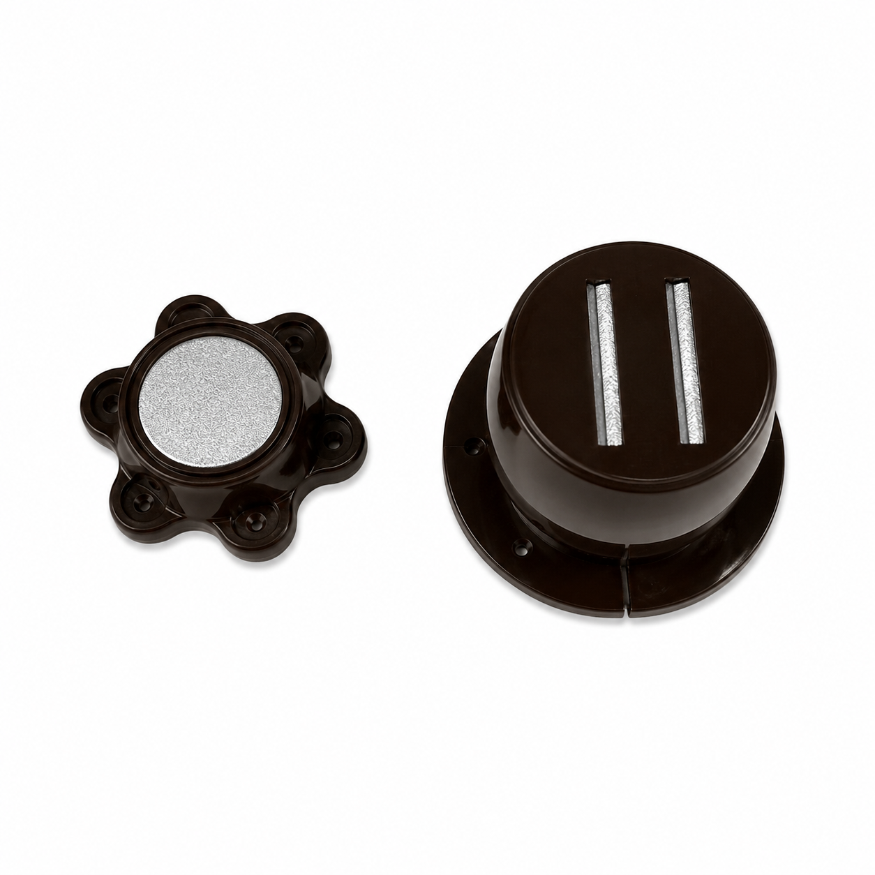 Door Magnet | Shreeji | Brown Door Holder | 3 x 2.5 x 2 Inch | Magnetic Door Stopper for Home & Office|Pack 1