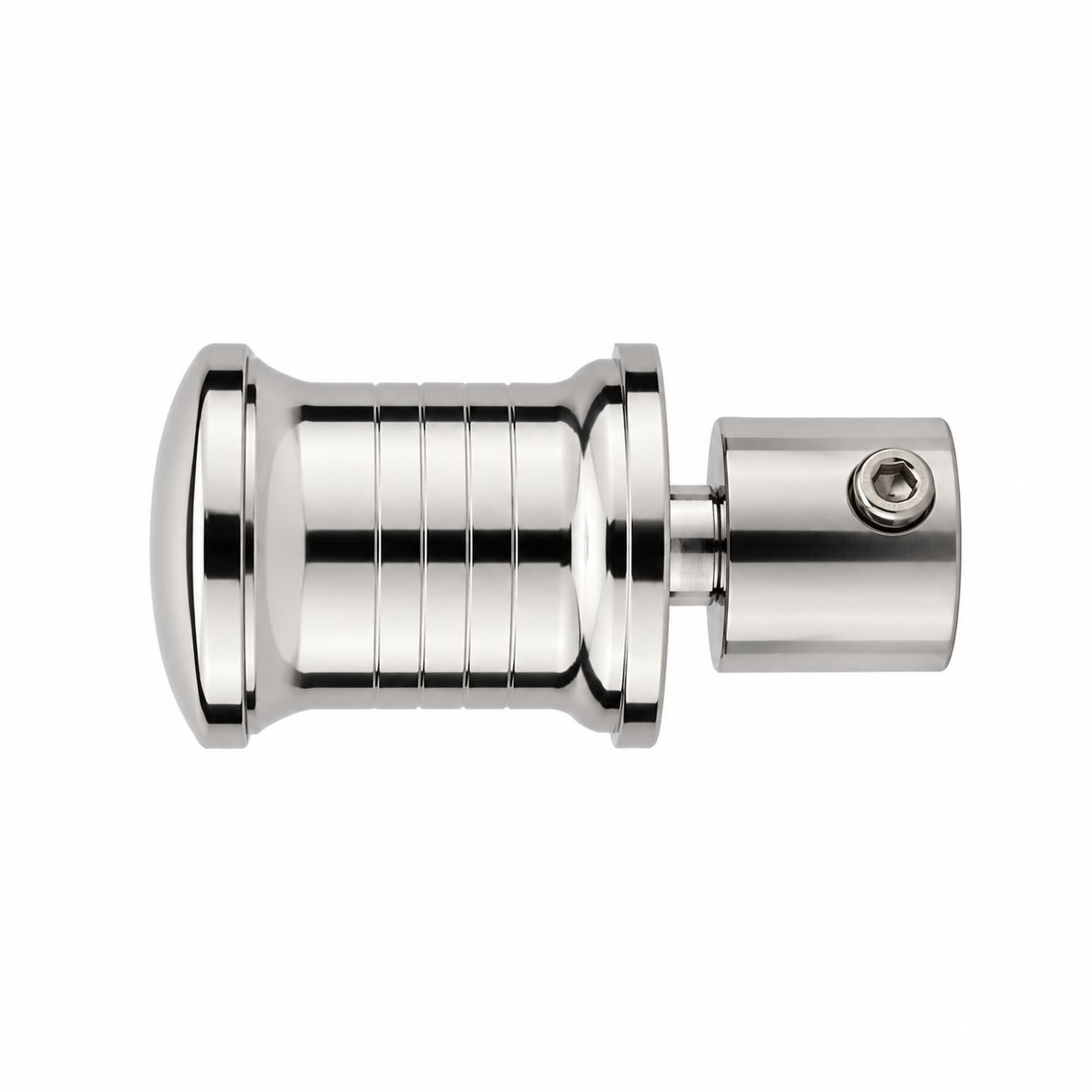 Curtain Bracket SS|Stainless Steel Curtain Rod Holder | Silver | 3.5 x 2 x 2 Inch|Pack 1 image 3