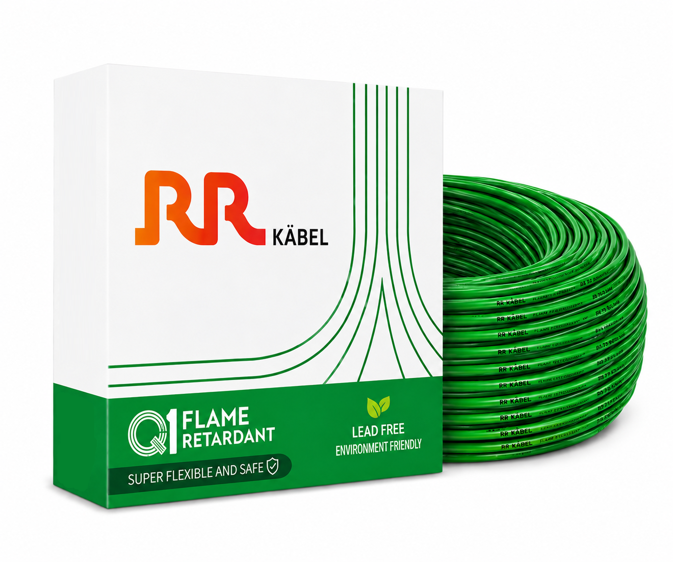 RR Kabel|Q1 Flame Retardant Super Flexible Single Core House Wire | 90m Coil | Pack of 1 image 10