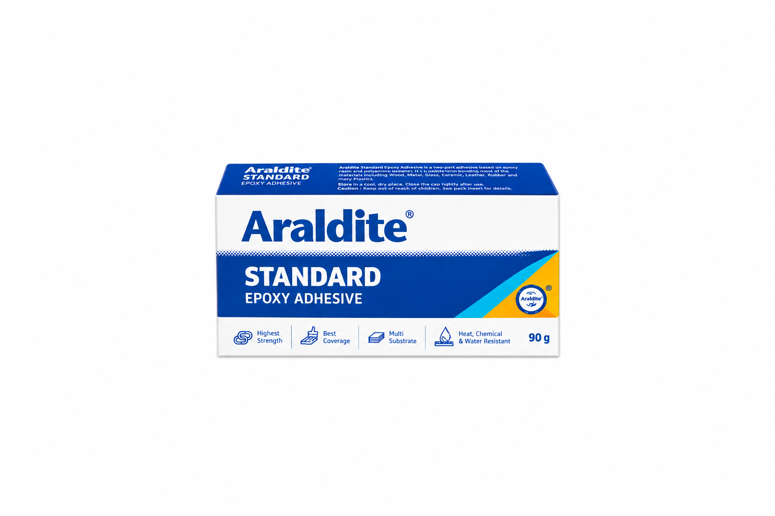 Araldite Standard Epoxy Adhesive | Multi-Substrate High Bond | Pack of 1 image 3