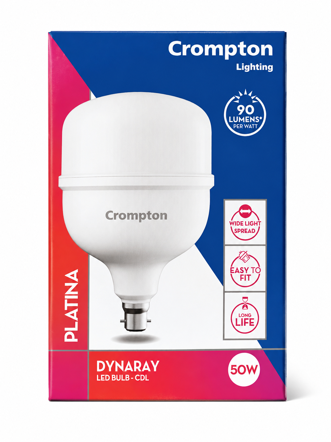 Crompton EcoGlo Param LED Bulb | B22 Base | Wide Light Spread | PACK 1 image 8