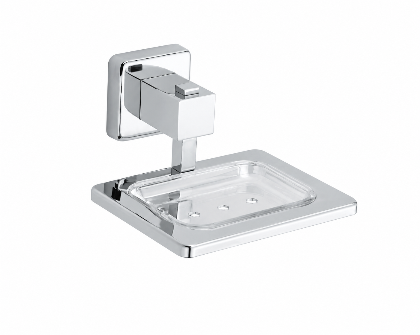 Bell Sanitary Wares | Premium Stainless Steel | Chrome Polished | Single Soap Dish | Pack of 1 image 3