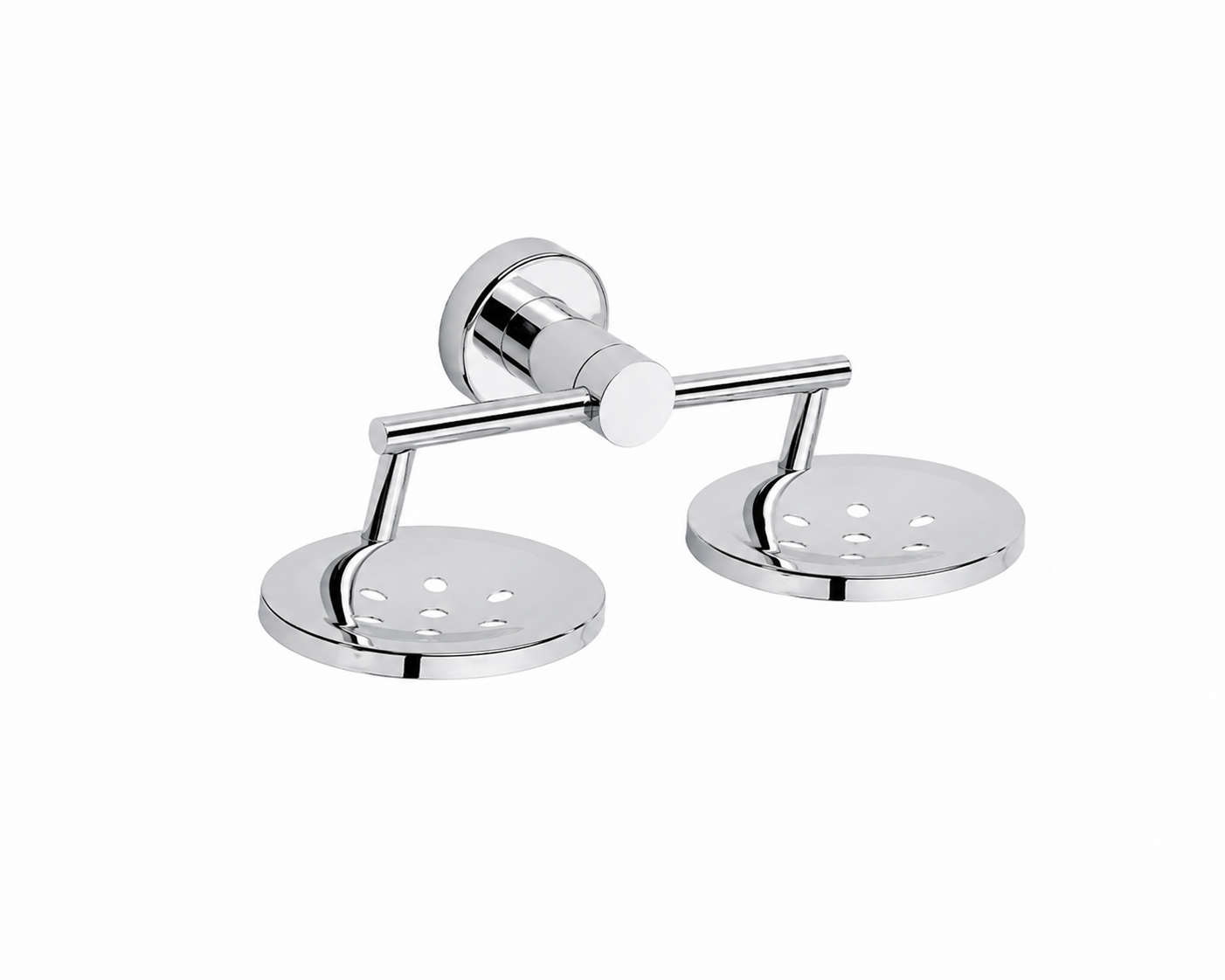 Bell Sanitary Wares | Premium Stainless Steel | Chrome Polished | Double Soap Dish | Pack of 1 image 4