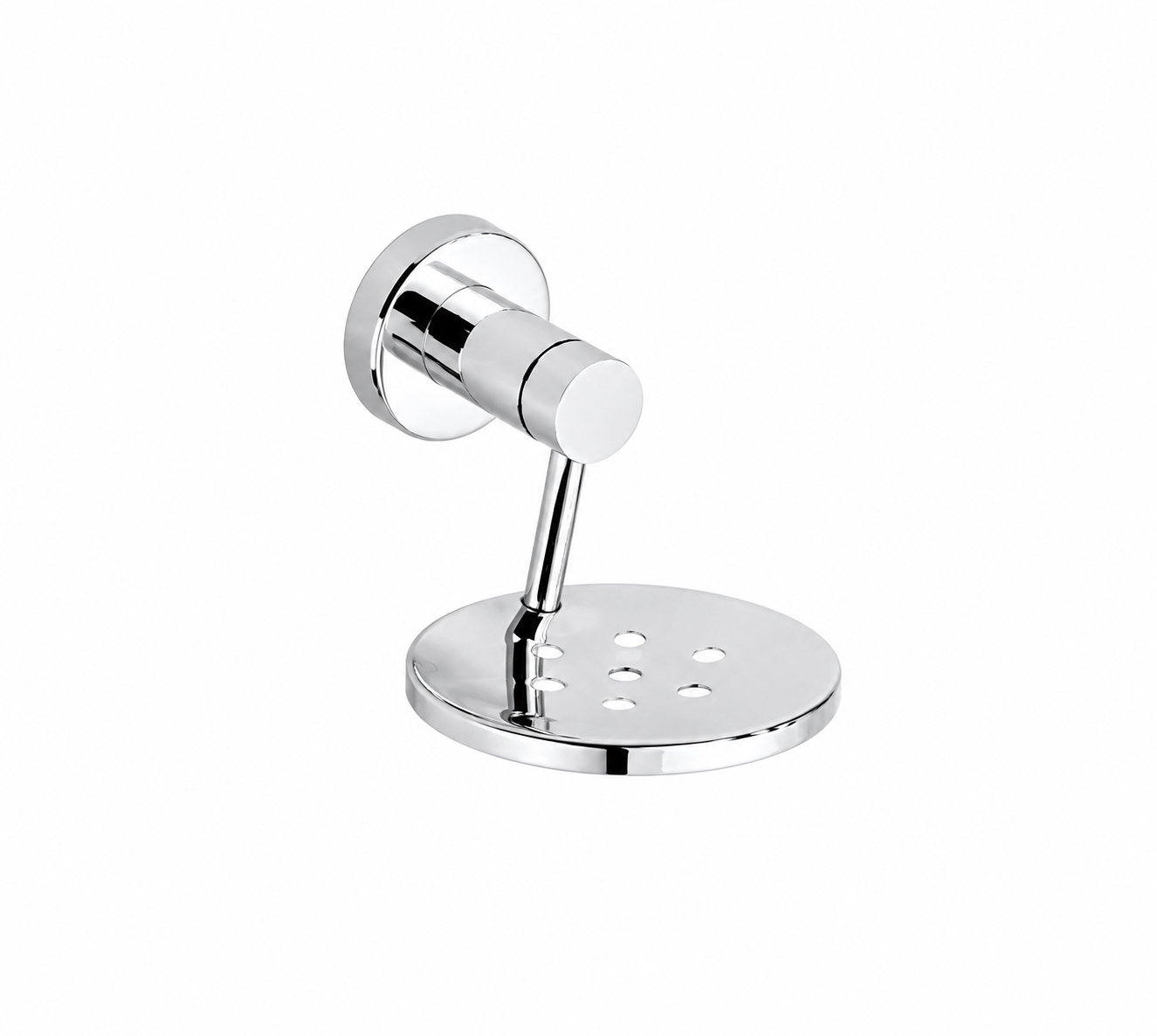 Bell Sanitary Wares | Premium Wall Mounted Stainless Steel Shampoo Dish | Pack of 1 image 2