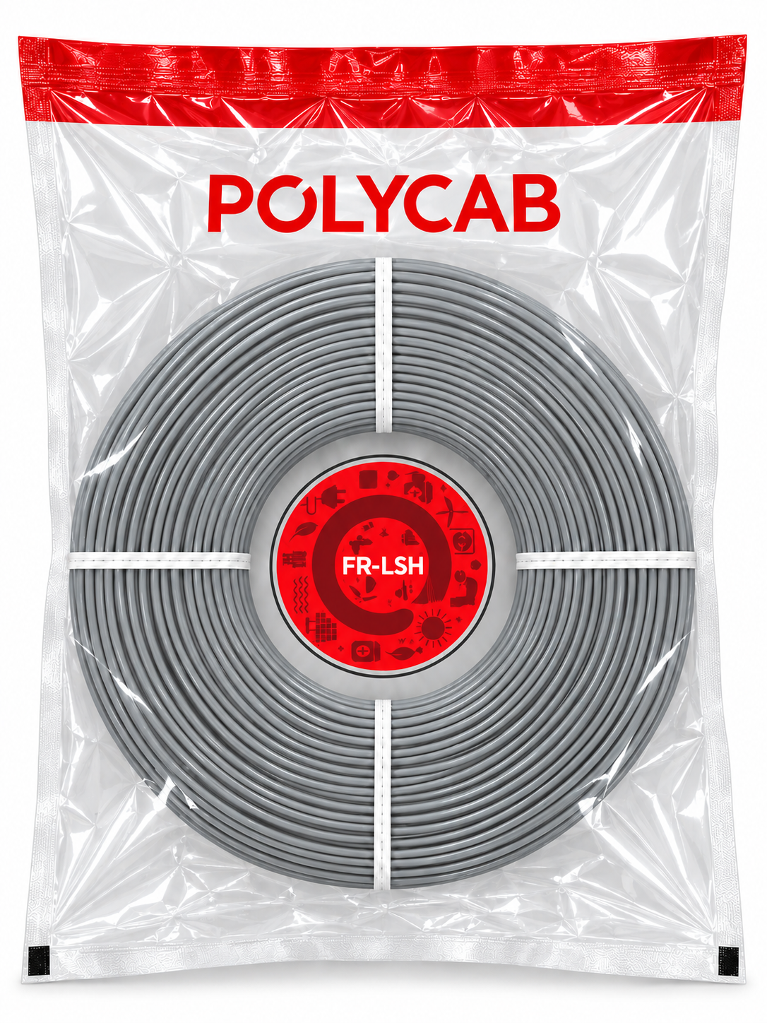 Polycab FRLS-H PVC Insulated Single Core Flexible Industrial Cable | 300 m | Pack of 1 image 6