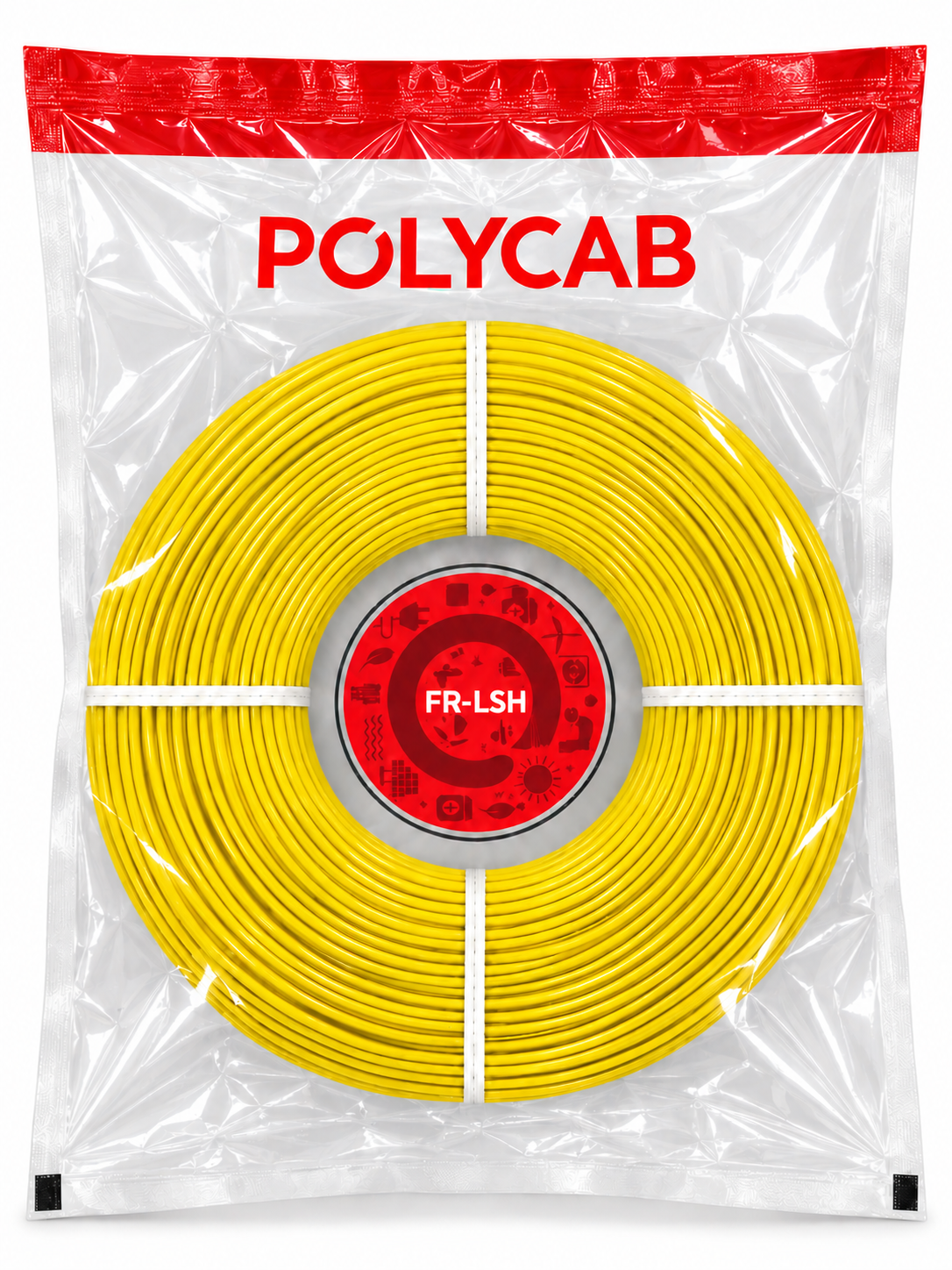 Polycab FRLS-H PVC Insulated Single Core Flexible Industrial Cable | 300 m | Pack of 1 image 2