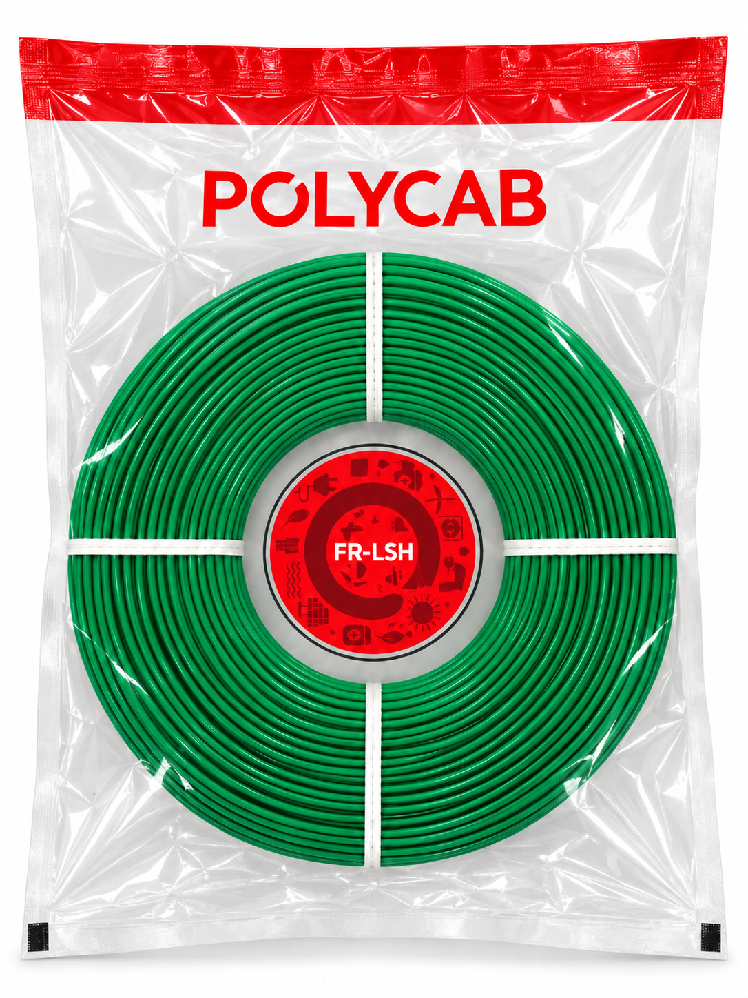 Polycab FRLS-H PVC Insulated Single Core Flexible Industrial Cable | 300 m | Pack of 1 image 5