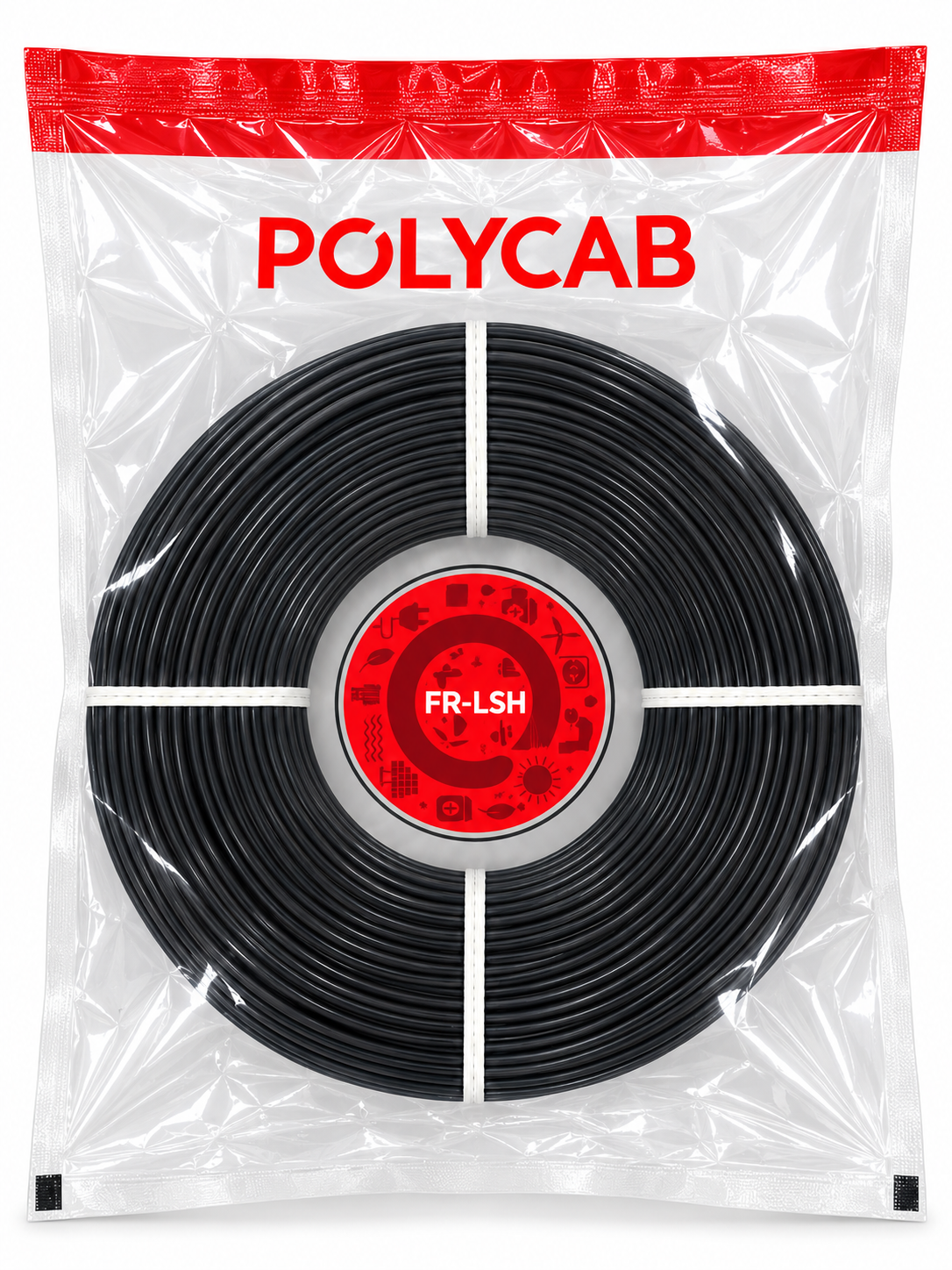 Polycab FRLS-H PVC Insulated Single Core Flexible Industrial Cable | 300 m | Pack of 1 image 4