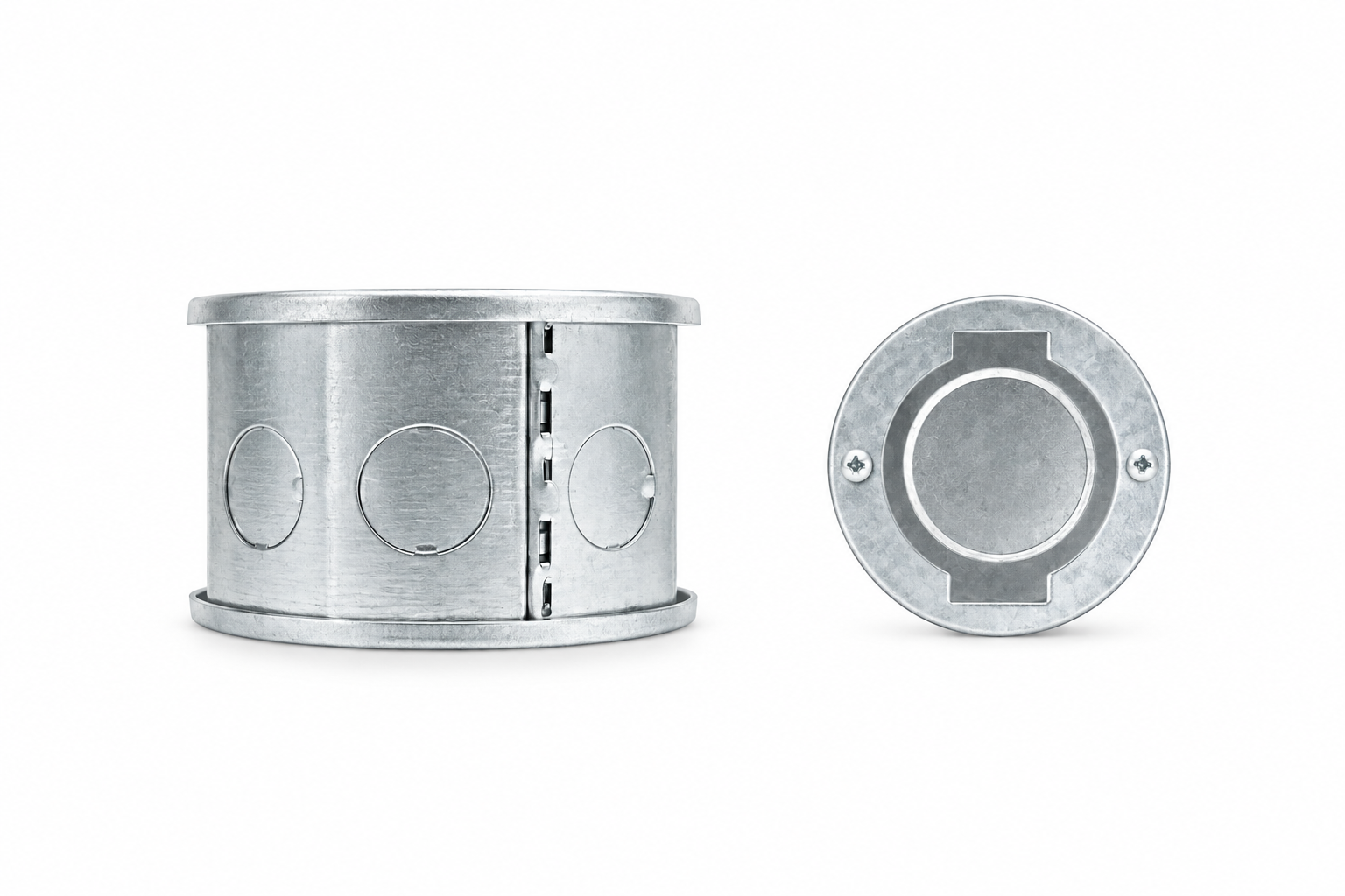 Conceal Box | Galvanized Iron Metal Box | Electrical Wiring & Conduit Installation